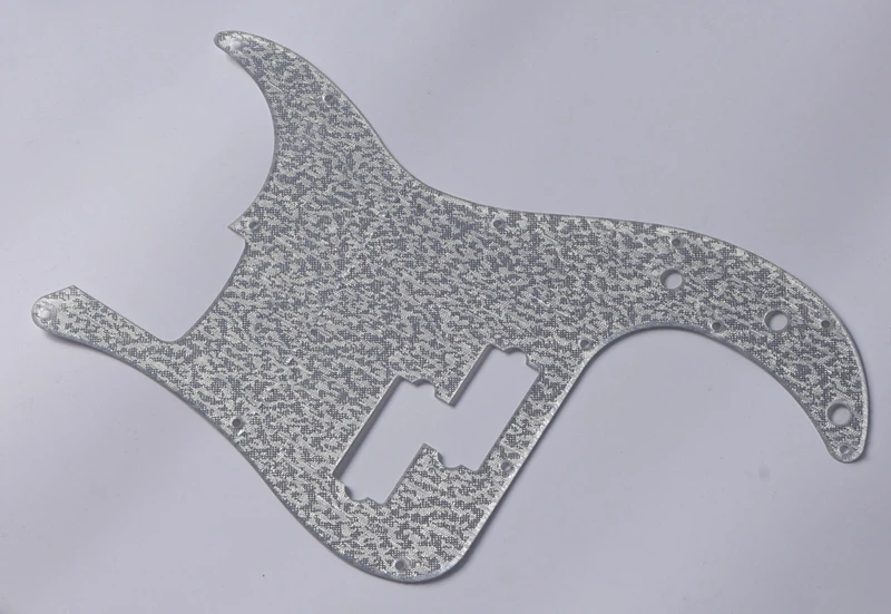 

KAISH Silver Sparkle P Bass Pickguard Scratch Plate for USA FD Precision Bass