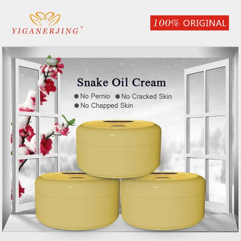 Creme de Vitamina e Retinol 100g de Óleo de Cobra Mão e Creme para o Corpo Intensive Cura Hidratante Anti Rachadura Seca Pés 50 Pcs