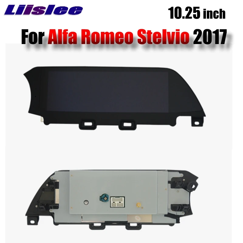 For Alfa Romeo Stelvio 2017 2018 LiisLee Car Multimedia 10.25 inch Android GPS WIFI Audio Stereo Radio Navigation NAV NAVI MAP 4