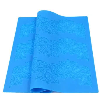 

38*28CM Cake Lace Mat Silicone Mold Multi Pattern Like Bee And Flower Shaped Sugar Silicone Lace Mat Cake Decoration Baking Mat