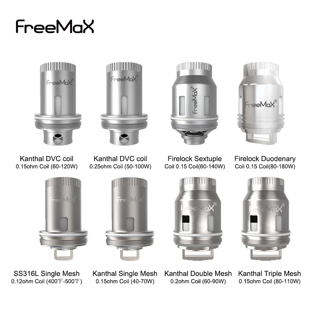 Оригинал 3 шт./упак. Freemax Mesh Pro Tank Coils KA Double/KA Single/KATriple/SS316L Single/KA Quad электронная