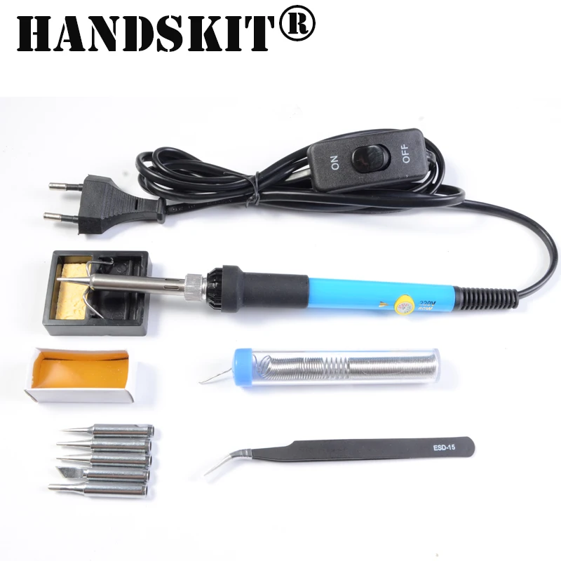 Soldering-Iron-EU-US-Plug-110V-220V-60W-Thermostatic-Electric-Mini-Solder-Iron-Station-With-5pcs