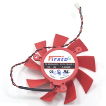 FD7015H12S 12 В 0.43A 2 Булавки 65 мм для ATI hd 5750 5770 5850 7790 R9 270 XFX ATI сапфир vga видео карты кулер вентилятор Замена