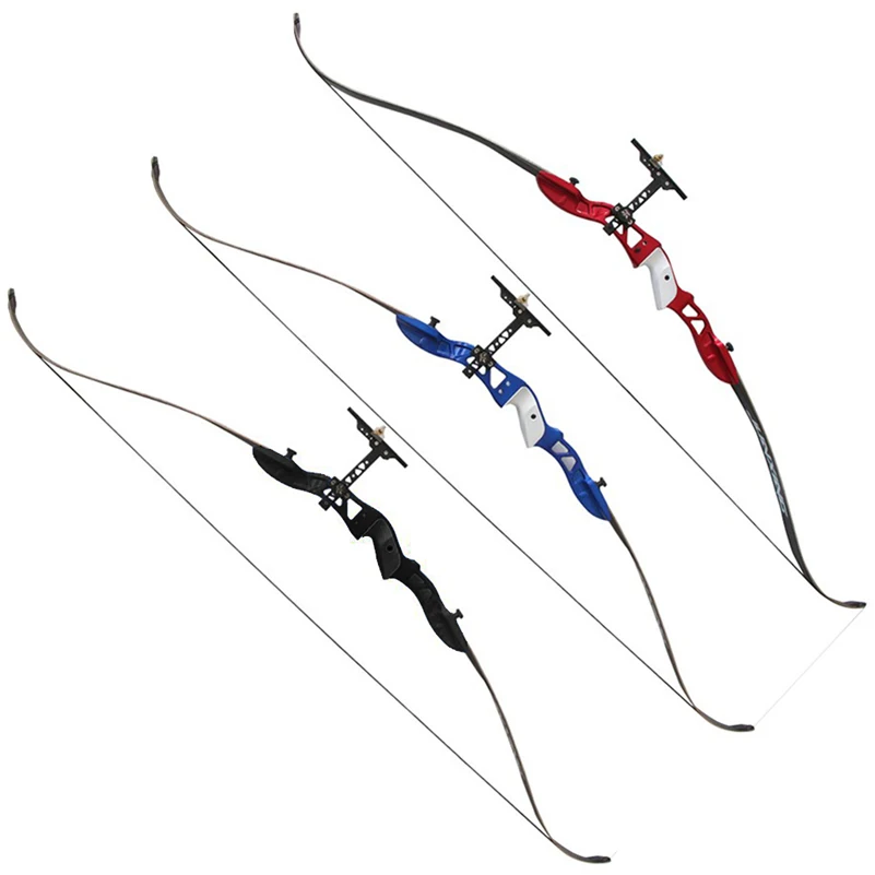 Arco recurvo del arco de caza de 16-40 Lbs 66 pulgadas con el soporte de la flecha de la vista para el usuario de la mano izquierda y derecha tiro con arco caza tiro - 2