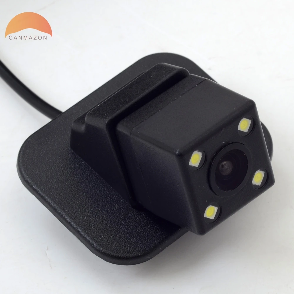Камера заднего вида для Mazda CX-3 CX 3 CX3 CCD ночного видения 4 светодиодный заднего вида парковочная автомобильная камера
