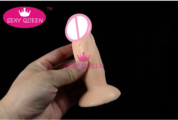 11.7*3cm Small Dildo Sex Toy For Women Men Anal Plug Mini Flexible Realistic Dildos Female masturbation Adults Toys For Girls