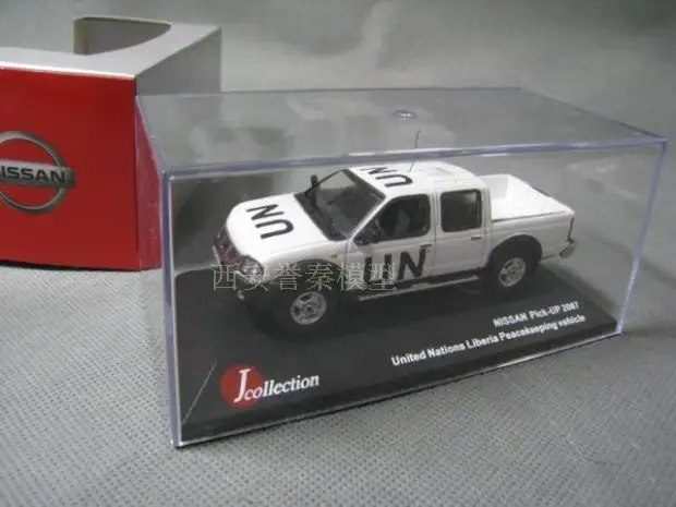 J-коллекция 1:43 NISSAN PICKUP 2007 UN модель автомобиля литая под давлением металлическая игрушка подарок на день рождения для детей мальчика