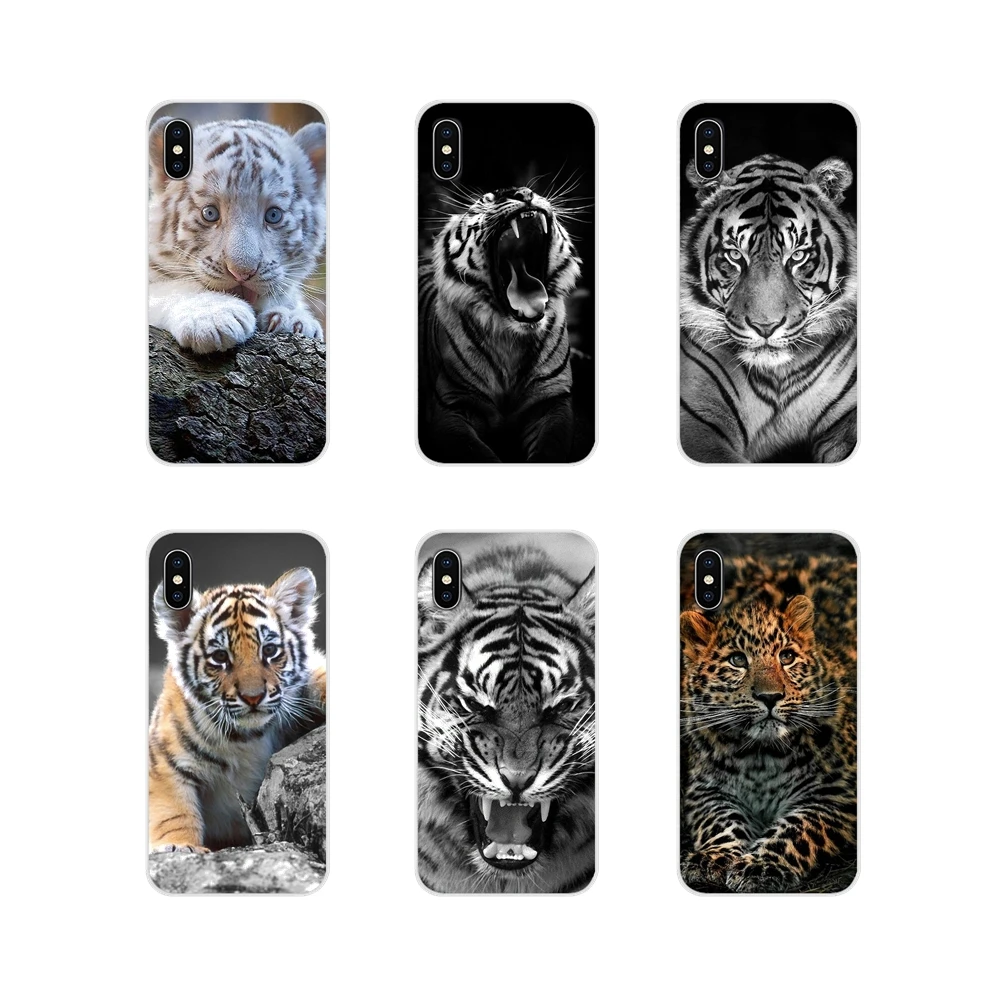 

For Xiaomi Redmi 4A S2 Note 3 3S 4 4X 5 Plus 6 7 6A Pro Pocophone F1 animal tiger Cub Accessories Phone Cases Covers