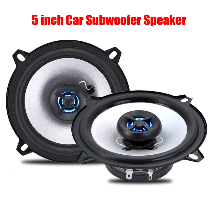 one pair 5 inch car speaker loudspeaker for automotive sound car HIFI