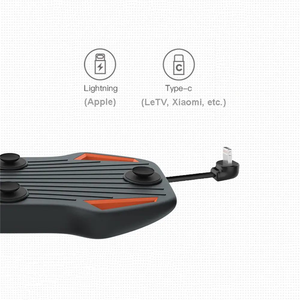  Mobile Phone Gamepad Cooler Fan Game Controller Joystick for PUBG Apple ios Android Gaming Trigger 