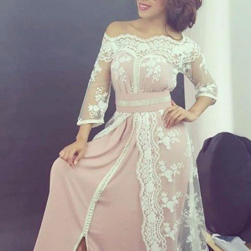 elegant-boat-neck-lace-muslim-long-evening-dresses-dubai-moroccan-kaftan-dress-three-quarter-sleeve-prom-dress-real-sample-party-gowns