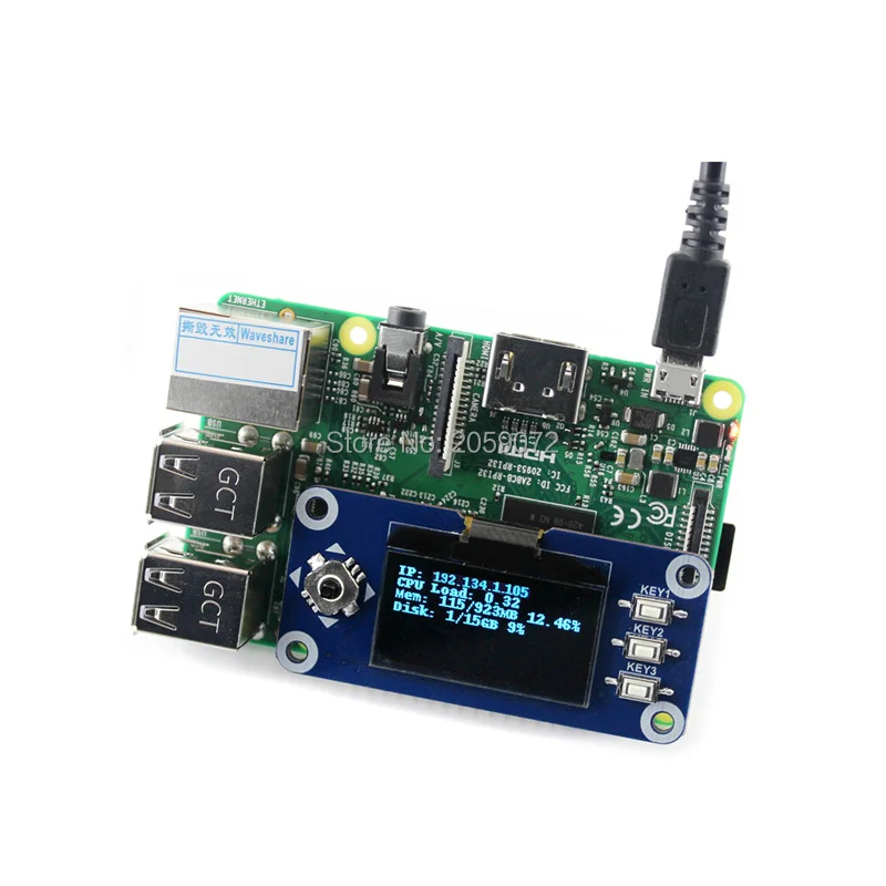 Raspberry pi 3 model b /4B zero w 1 дюймов oled LCD LCD|Демонстрационные стенды| |