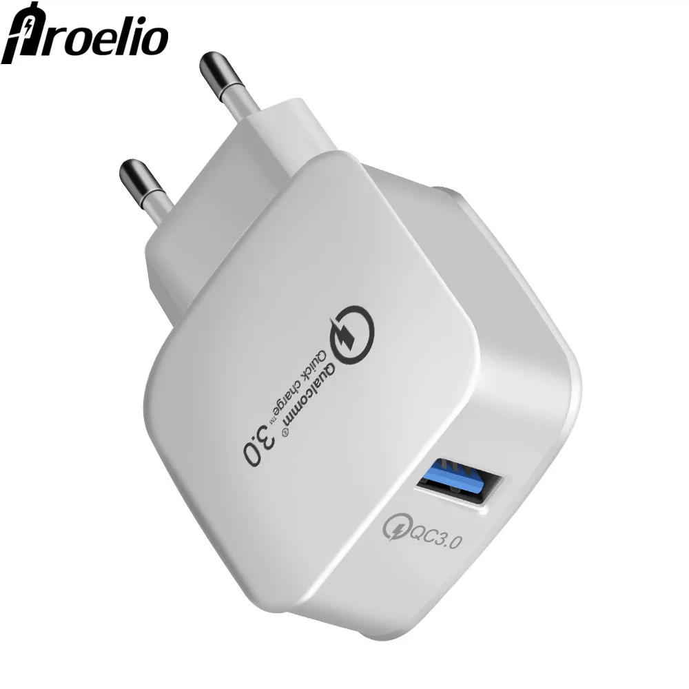 Proelio USB Charger Quick Charge 3.0 2.4A Fast Charging USB Power Adapter For iphone X Samsung S9 Xiaomi Mobile Phone Charger