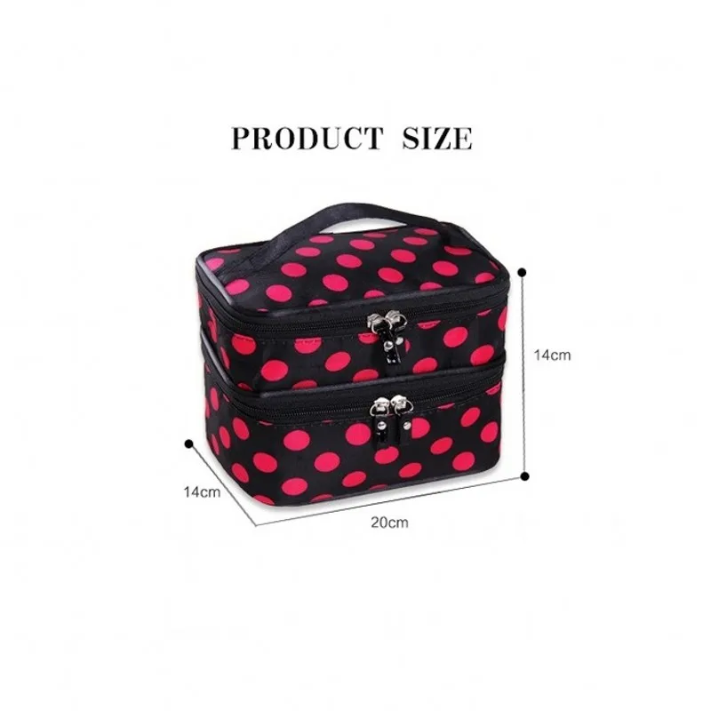 ماكياج المنظم تجميل ضد الماء حقيبة السفر حقيبة مستحضرات تجميل للرجال للنساء كبيرة الضرورات حافظة للمكياج غسل حقيبة مستحضرات تجميل