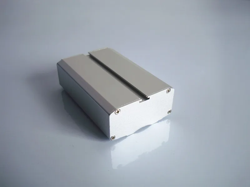 Корпус прибора, промышленный алюминиевый корпус из сплава, маленькая коробка для проекта DIY 53*26*80 мм, распределительный электронный чехол