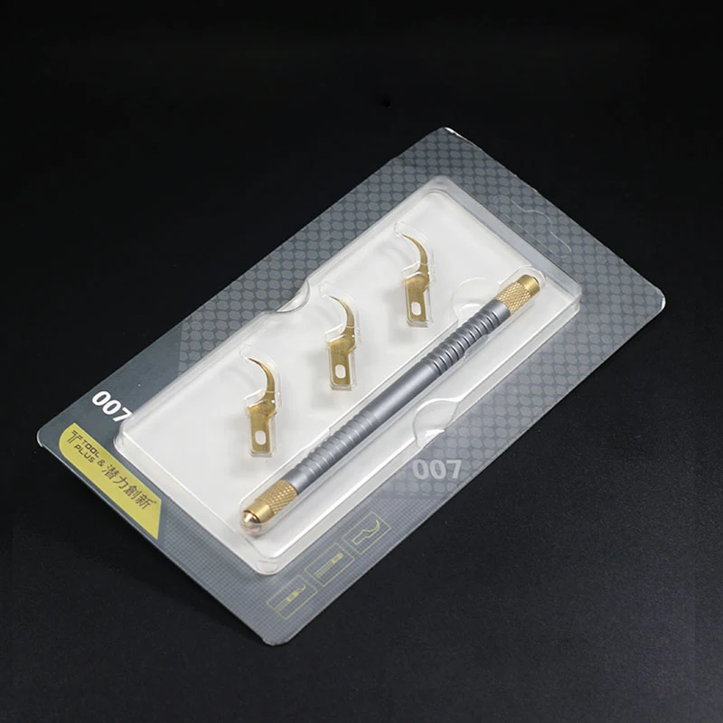 Glue Removal Blade Pry Knife For A8 A9 A10 CPU IC Mobile Phone Motherboard CPU IC Chip Maintenance Cleaning Tools Glue Removal Blade Pry Knife For A8 A9 A10 CPU IC Mobile Phone Motherboard CPU IC Chip Maintenance Cleaning Tools