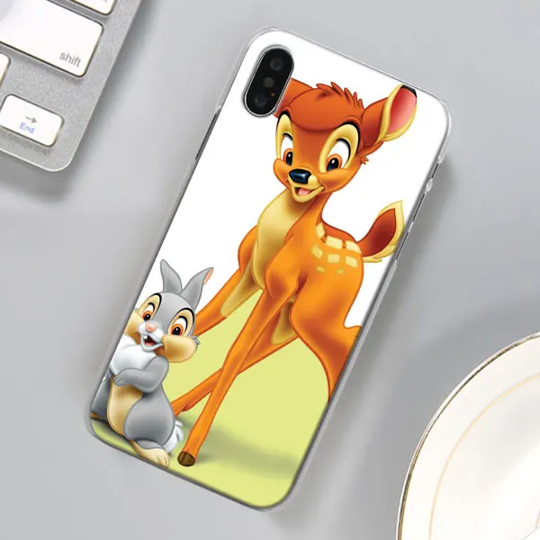 Bambi Thumper чехол для телефона для Apple iPhone X XR 7 8 Plus 6 6s Plus XS MAX 11 Pro MAX SE чехол для телефона Coque - Цвет: 08