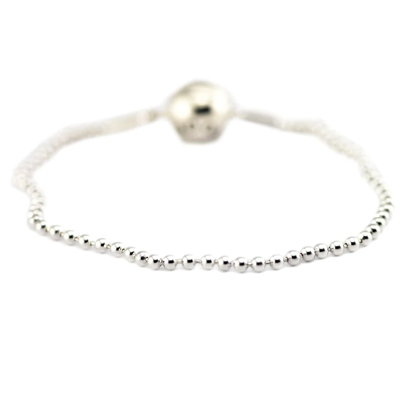 

Authentic 925 Sterling Silver Essence Bangle Bracelets for Women Fit Essence Charm Beads DIY Fine Jewelry SLB009