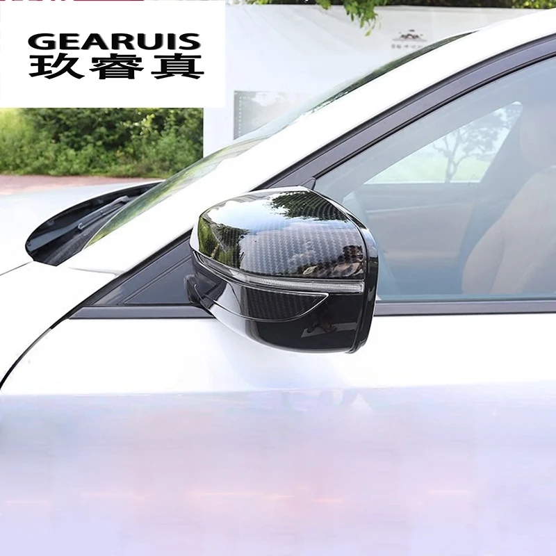Автомобильный Стайлинг, зеркало заднего вида из углеродного волокна, декоративная раковина, наклейка, Накладка для BMW 5 серии G30 G38, автомобильные аксессуары