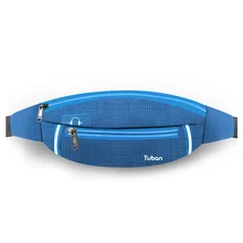 Абсолютно новая поясная сумка унисекс Водонепроницаемая устойчивая к царапинам с отверстием для наушников Ночная отражающая поясная упаковка