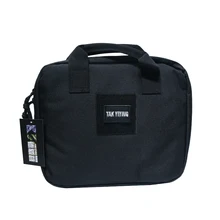 Tak yiying тактический пистолет Carry Bag Портативный модульная Двойной Пистолет Чехол кобура мягкий прочный пистолет/Mag Чехол