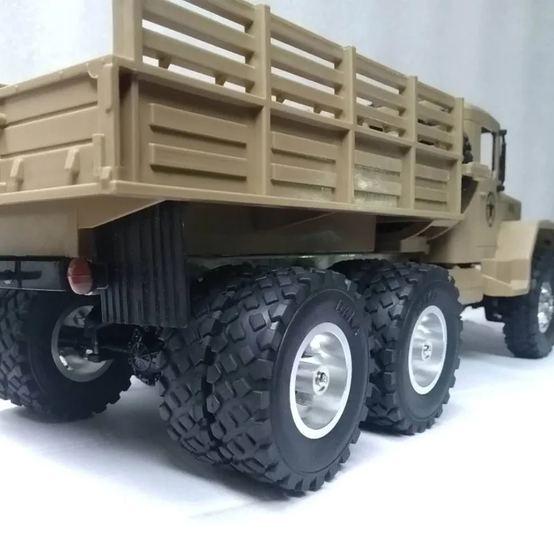 WPL B14 B24 B16 B36 JJRC Q60 Q61 Four-six-drive Army Kass special double tire metal wheel DIY upgrade modification model