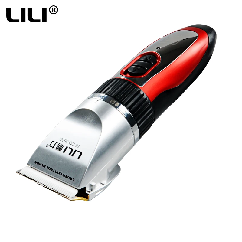 LILI Rechargeable Electric Haircut Machine For Man Professional Beard Hair Clipper Cordless Electric Hair Trimmer RFCD-3600