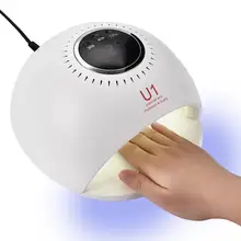 Лампа для ногтей 84 Вт Профессиональная маникюрная лампа для дизайна ногтей Гель-лак быстрое сушильное устройство светодиодный свет 110-240 В регулировка времени УФ-лампы для ногтей