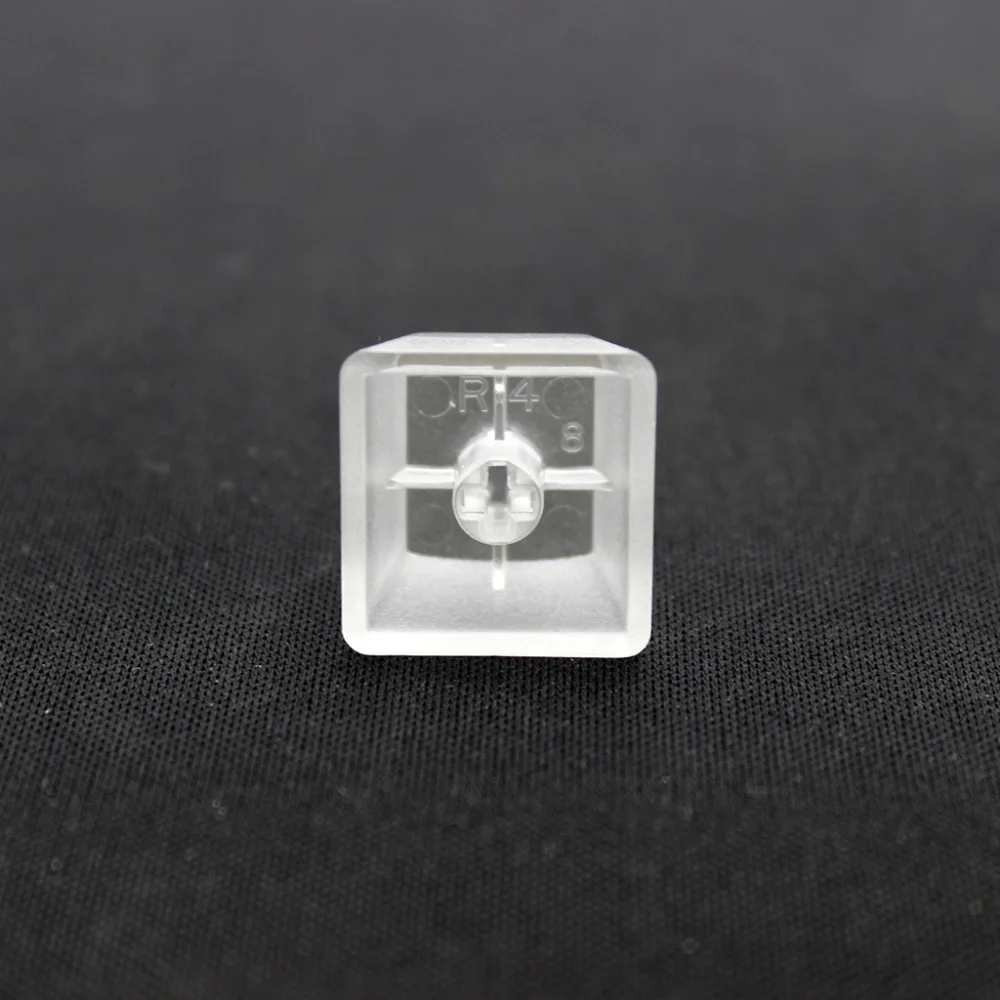 Abs Translúcido Keycaps para Teclado Mecânico Clear Keycaps Preto Vermelho Azul Atacado - Imagem 4