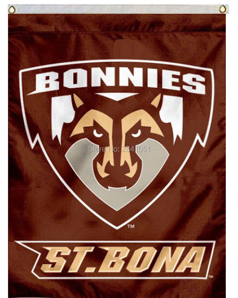2 Color St. Bonaventure University Team College American Outdoor Indoor
