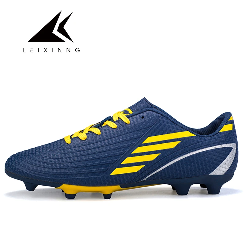 Leixiang hombres fútbol Zapatos chuteira Fútbol Botas niños entrenamiento deporte Zapatos botas de futbol tamaño grande 45 chaussre 2017 Nuevo