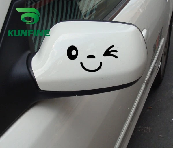 smile face car sticker car decal -1