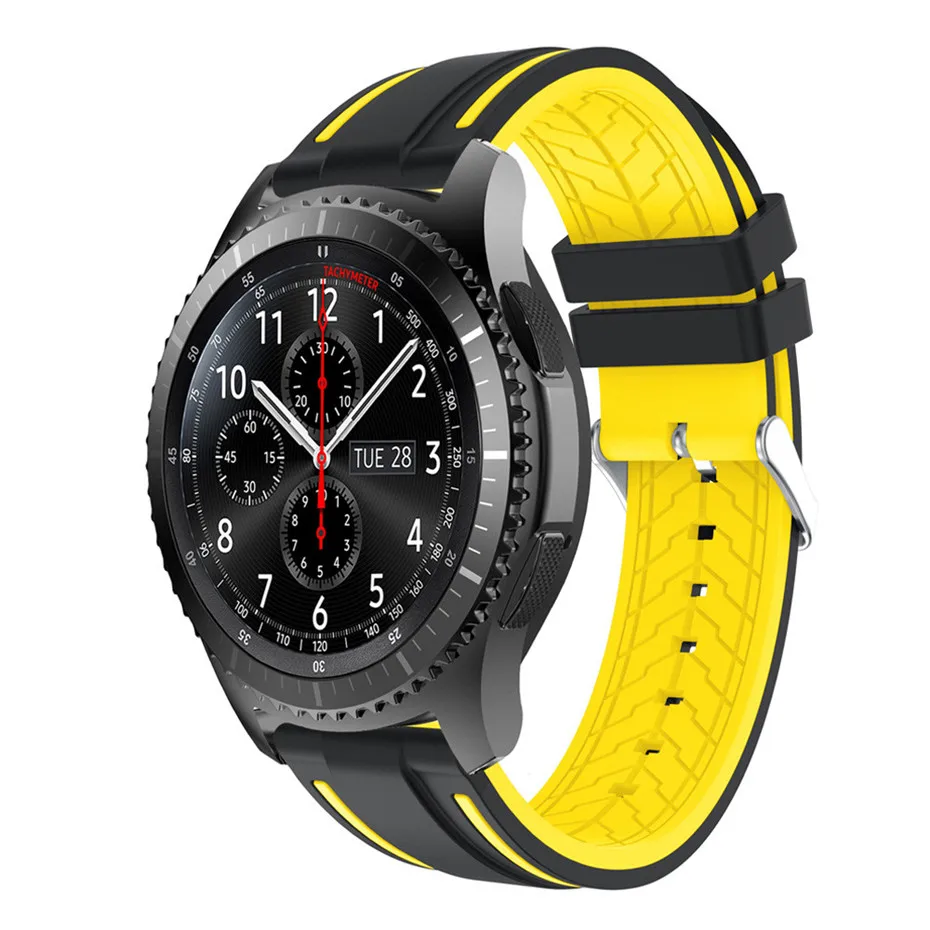 Ouhaobin модный спортивный ремешок Смарт часы силиконовый браслет ремешок для samsung gear S3 Frontier Наручные Ремни Oct31