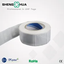 2000 шт./лот EPC пассивные G2 UHF RFID клей наклейки теги чужой H3 одноразовые пассивный этикетка для супермаркет