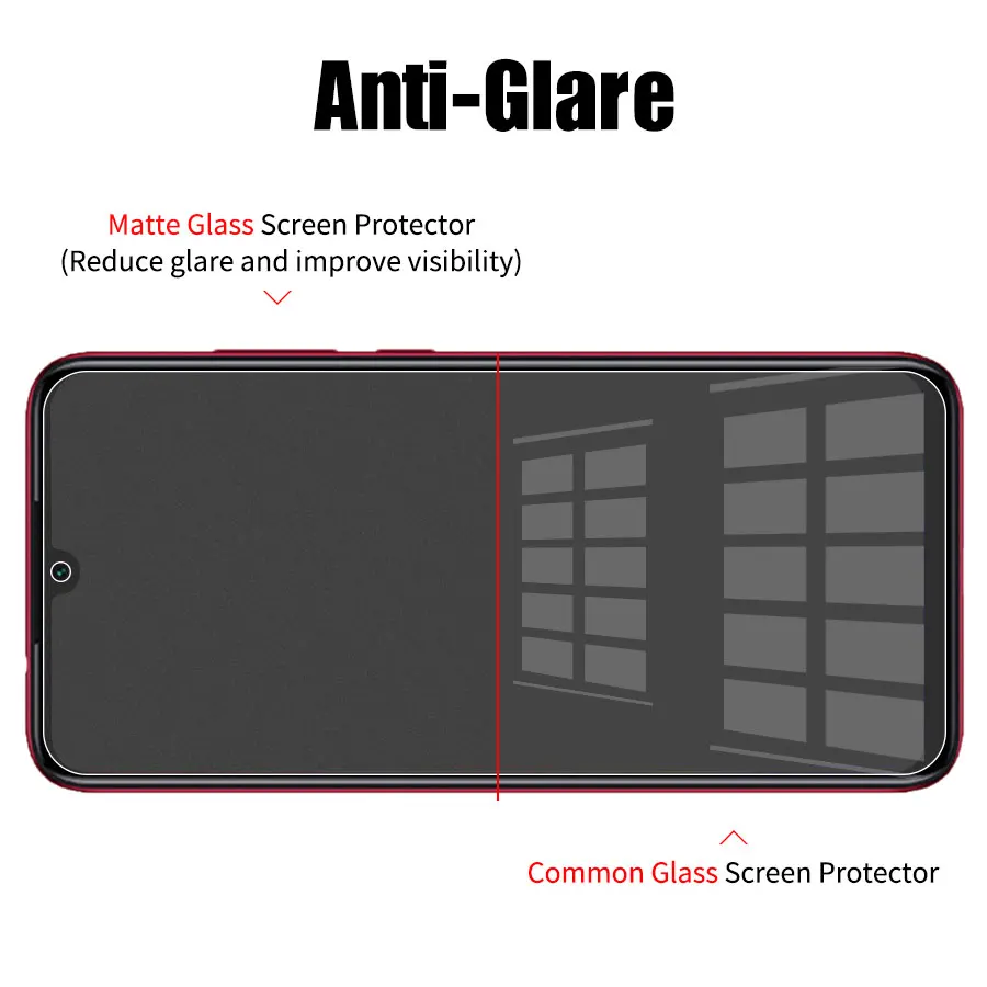 Матовое закаленное стекло для Xiaomi mi 9T 9 8 SE A3 A2 Lite Poco Pocophone F1 Red mi 7 K20 Pro Защитная пленка для экрана