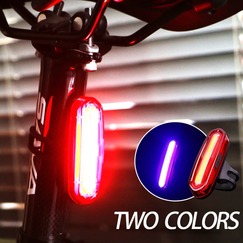 Clearance WHEEL UP Bike Taillight Bicycle Light IPX6 Waterproof Riding Rear light Led USB Chargeable Mountain Cycling Light Tail-lamp 5