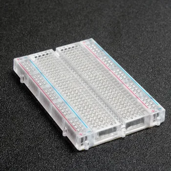 

400 Points Prototype Board PCB Board Breadboard - Translucent Self-Adhesive (Clear)
