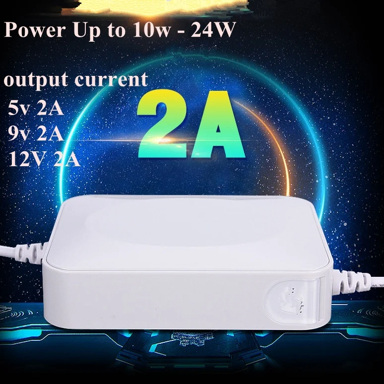 5v 9v 12v ups lithium battery mini ups 2A current dc plug for wifi router Security machine hard drive standy power supply light (2)