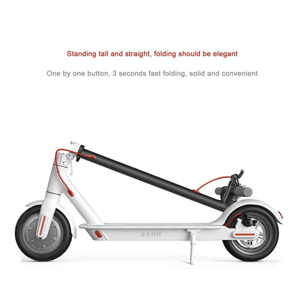 Perfect 2018 Xiaomi Electronic Scooter 2 Wheels Foldable Smart Scooter Skate Board Hoverboard Adult 30km Battery Bike Kick Scooters 3