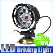 5%off for 2 pc !! 5.5” 45W led driving lights ,High Power cree bulbs ,spot flood beam for ATV SUV Offroad for outdoor work ,