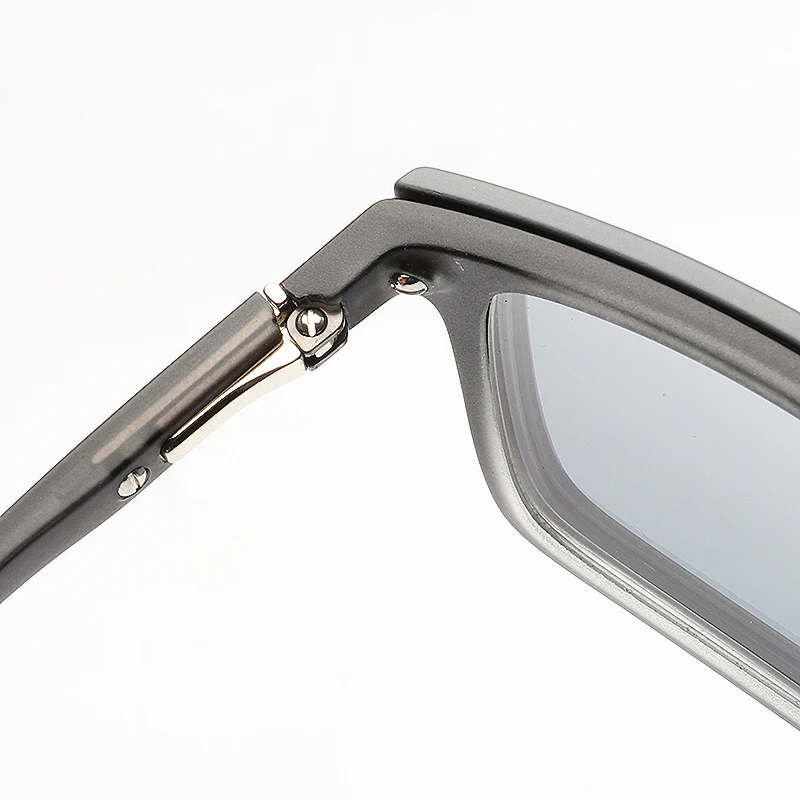 UV400 Мужские Солнцезащитные очки двойного назначения ночного вождения бренд TR90 зеркальные очки# LJ-808