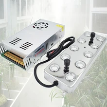 110V-220V 10 head Ultrasonic mist maker fogger humidifier Facial mist sprayer Industry Aeromist Hydroponics +transformer