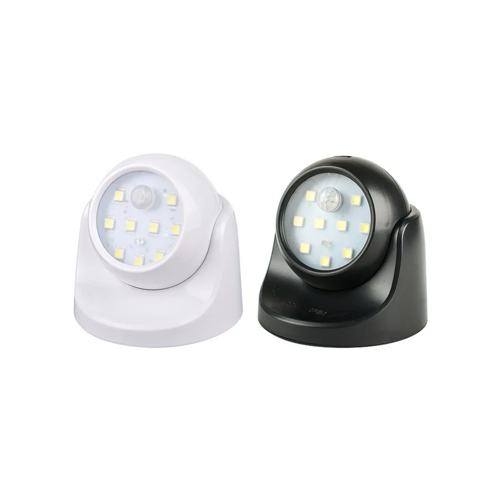 

1PC 9LEDs Infrared Wireless battery Night Light LED PIR motion sensor and light control Night Lights for Home Indoor Outdoor