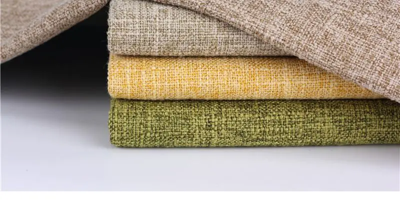 Искусственная льняная ткань для диванных подушек DIY ремесло швейная ткань обивка ткань 45*145 см/шт L03