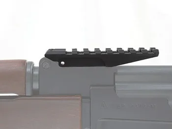 

Tactical 5KU AK Rear Sight Rail Mount For AEG Hunting Black