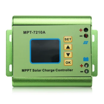 

24/36/48/60/72V 10DC-DC Boost LCD MPPT Solar Regulator Charge Controller 7210A