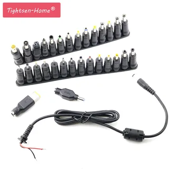 

31pcs Universal Laptop DC Power Supply Adapter Connector Plug DC AC Jack Charger Connectors Laptop Power Adapter Conversion Head