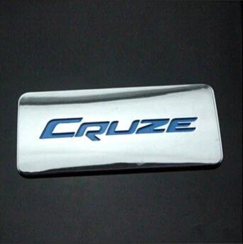 1 шт. Glovebox ручка украшения блестки крышка бардачок хромированная Наклейка для Chevrolet Cruze седан хэтчбек аксессуары - Название цвета: cruze ABS Blue