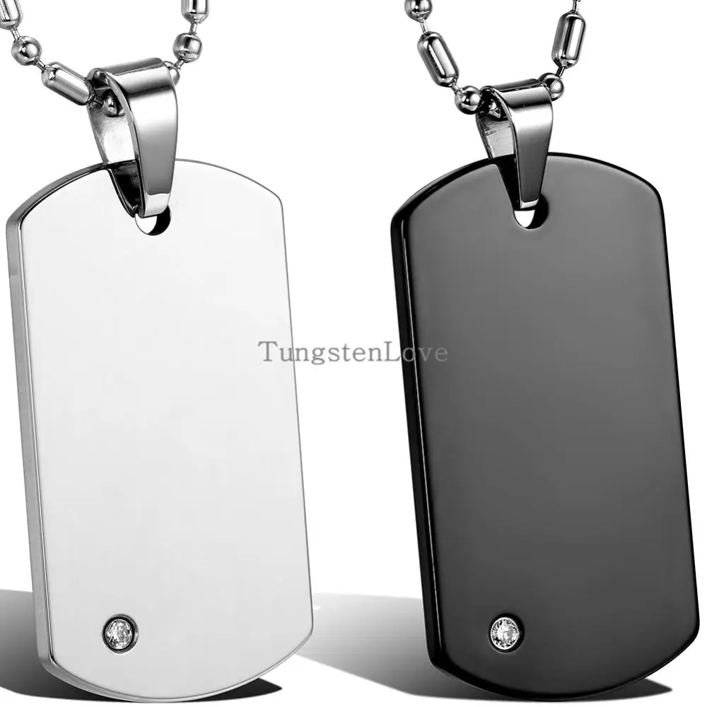 male dog tag necklaces