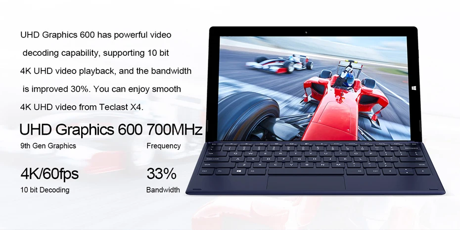 Teclast X4 планшетный ПК с клавиатурой 11,6 дюймов 1920x1080 Windows 10 Intel Gemini Lake N41008GB ram 128GB SSD HDMI Dual Wifi USB